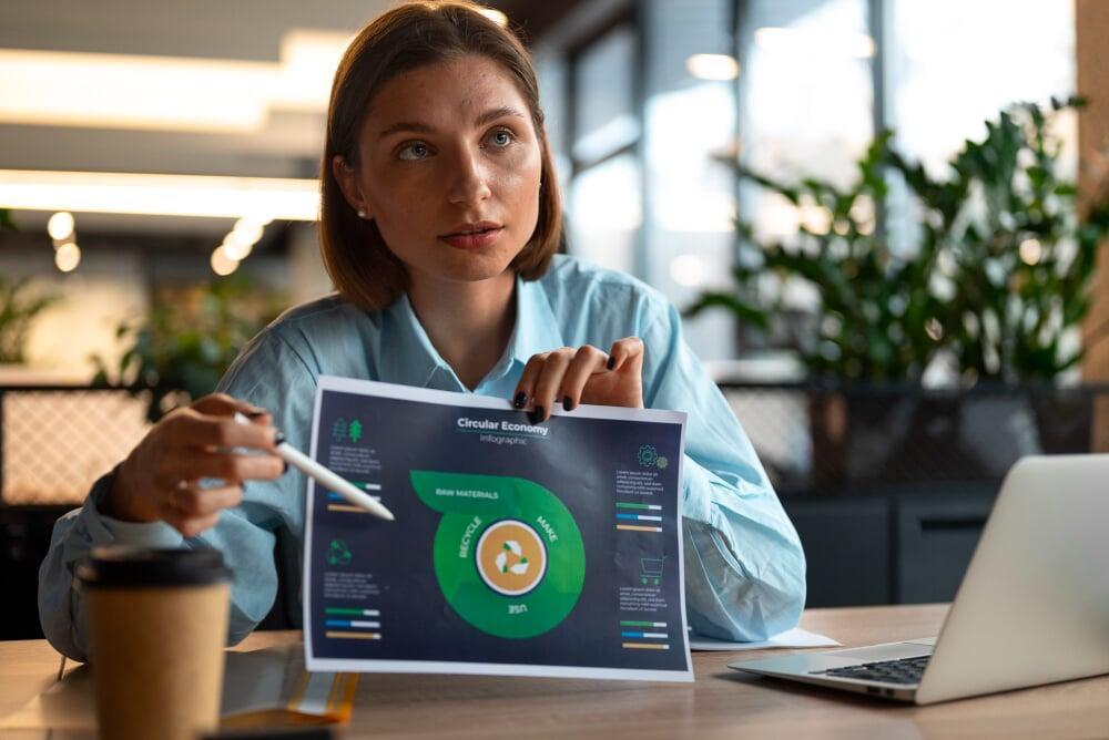 Especialista monitoreando indicadores de NPS y touchpoints para mejorar la experiencia del cliente